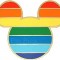 Mickey Mouse - Rainbow Mickey Head Icon