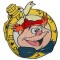 2007 Hidden Mickey Lanyard - Alice Watch Collection (Tweedledum)