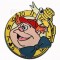 2007 Hidden Mickey Lanyard - Alice Watch Collection (Tweedledee)