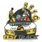 Walt Disney World® Attractions - Mystery Pin Collection - 2 Pin Set (Test Track Only)