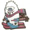 2011 Hidden Mickey Series - Cute Yeti Collection - Skiing