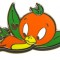 2011 Hidden Mickey Series - Orange Bird Collection - Flying