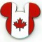 Epcot World Showcase - Mickey Head & Ears (Canada)