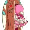 Disney Auctions( P.I.N.S.) - Dressing Room Door (Cheshire Cat)
