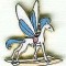 Alice In Wonderland 3 Pin Set (Rocking Horsefly Only)