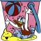 Cast Lanyard Series 4 - Beach Pail Collection (Donald)