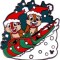 Cast Lanyard Series 4 - Holidays Collection (Chip and Dale)