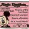 Hidden Mickey Collection - Magic Kingdom Ticket (E/Mickey Mouse)