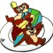 Hidden Mickey Collection - Chip & Dale w/Food (Tie-Dyed Cheesecake)