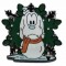 2007 Hidden Mickey Lanyard - Snowman Collection (Goofy)