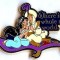 Where Dreams Come True - Card Collection - 2 Pin Set - Aladdin & Jasmine Only