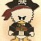 Pirates of the Caribbean - Cute Characters - Mini 7 Pin Boxed Set (Donald Only)