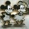 Mickey Through The Years Collection - Mystery 2 Pin Card Set (1928 Mickey & Minnie Only)