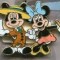 Mickey Through The Years Collection - Mystery 2 Pin Card Set (1941 Mickey & Minnie Only)