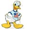 Disney's Americana Deluxe Starter Set - Donald Duck with American Flag T-Shirt Only