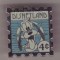 2008 Hotel Hidden Mickey Stamp Collection - Pluto 4 Cent Stamp