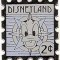 2008 Hotel Hidden Mickey Stamp Collection - Donald 2 Cent Stamp