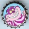 Mystery Box Set - Disney's Character Bottle Caps - Cheshire Cat only