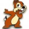 Chip Whispering to Dale Listening (Chip Only)