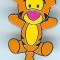 Mini-Pin Collection - Cute Winnie the Pooh and Friends - Tigger Only