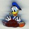 Donald Duck with a Turkey