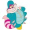 Caterpillar Costumed Cheshire Cat Pin