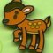 Mini-Pin Collection - Cute Disney Animals - Bambi Only