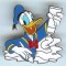 Color Your Own Pins - Mickey and Friends - Donald Duck Only
