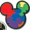 Mickey Mouse Icons - Multi-Colored Set - Bright Mickey Mouse Icons Only
