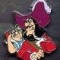 Mini-Pin Collection - Villains (Captain Hook and Smee Only)