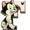 2011 Hidden Mickey Series - Alphabet Letter Collection - F For Figaro