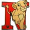 2011 Hidden Mickey Series - Alphabet Letter Collection - N For Nala