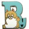 2011 Hidden Mickey Series - Alphabet Letter Collection - R For Rhino