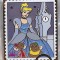 Pin Trading Stamp Collection - Crown - Cinderella