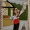 Pin Trading Stamp Collection - Castle - Goofy