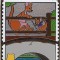 Pin Trading Stamp Collection - Pooh's Head - Kanga & Roo