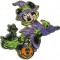 Halloween 2011 - Minnie Dressed as Witch and Figaro