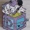 DLR - 2009 Hidden Mickey Series - Seven Dwarfs Collection (Dopey)