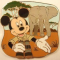 WDW - Disney's Animal Kingdom® Theme Park - Animals Mystery Set - Mickey Mouse with African Elephant ONLY 