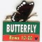 WDW - Cast Lanyard Series 3 - Animal Kingdom Parking Sign (Butterfly)