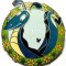 DLR - 2007 Hidden Mickey Lanyard - Dragon Collection (Reluctant Dragon)