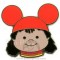 WDW - It's A Small World Mystery Pin Tin Collection (Girl with Orange Ears)