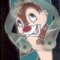 Chip and Dale - Sandals / flip flops - 2 pin set - Dale only