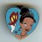 DLR/WDW - 2010 Hidden Mickey Series - Princess Hearts (Tiana)