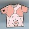 WDW - 2011 Hidden Mickey Series - T-Shirt Collection - Piglet