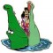 Captain Hook & Tic-Toc the Crocodile (Hinged/3D)