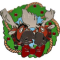 DLR - 2006 Disneyland Resort Holiday Wreath Hotel Lanyard Collection (Rutt and Tuke) 