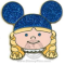 WDW - It's A Small World Mystery Pin Tin Collection (Girl with Blue Ears)