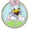 DLR - Mystery Collection - Circle Icon 'D' - Daisy Duck Only 