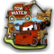 DLR - Cars Land Reveal/Conceal Mystery Collection - Tow Mater - Junkyard Jamboree Only 